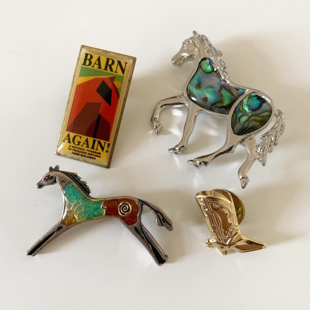 Assorted pins